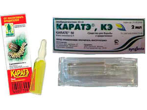 Инсектицид Каратэ – инструкция по применению