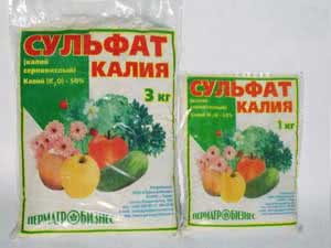 Удобрение сульфат калия