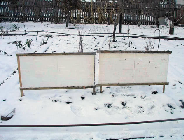 Укрываем малину