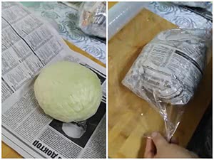 Подготовка капусты к хранению