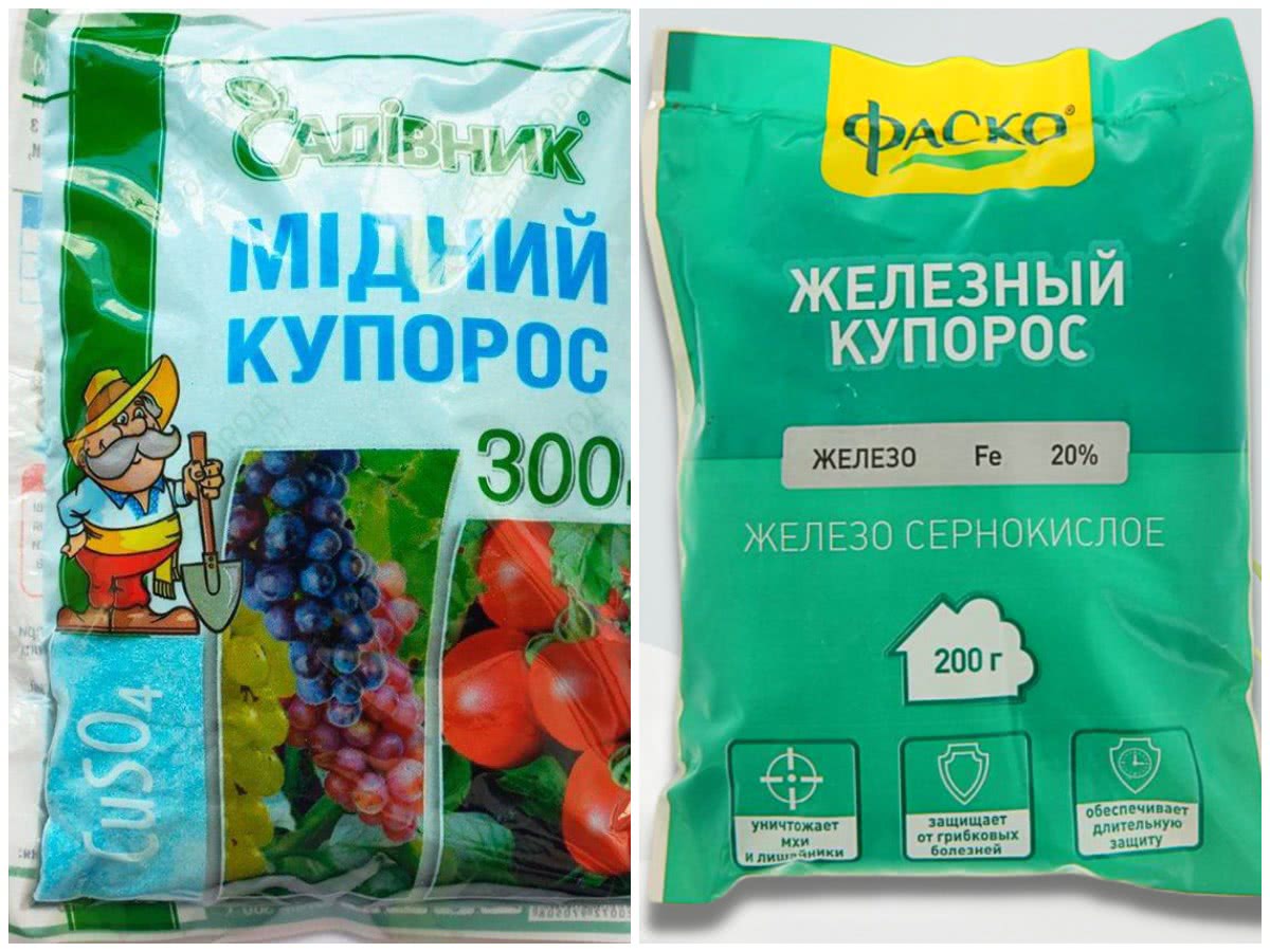 Медный или железный купорос?